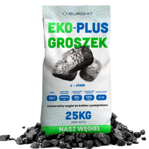 Ecogroszek ECO-PLUS lava 750 kg, säkitetty hiili
