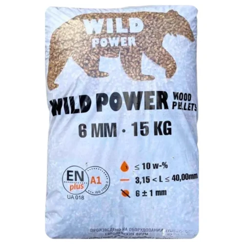 Puupelletti WILD POWER 975 kg